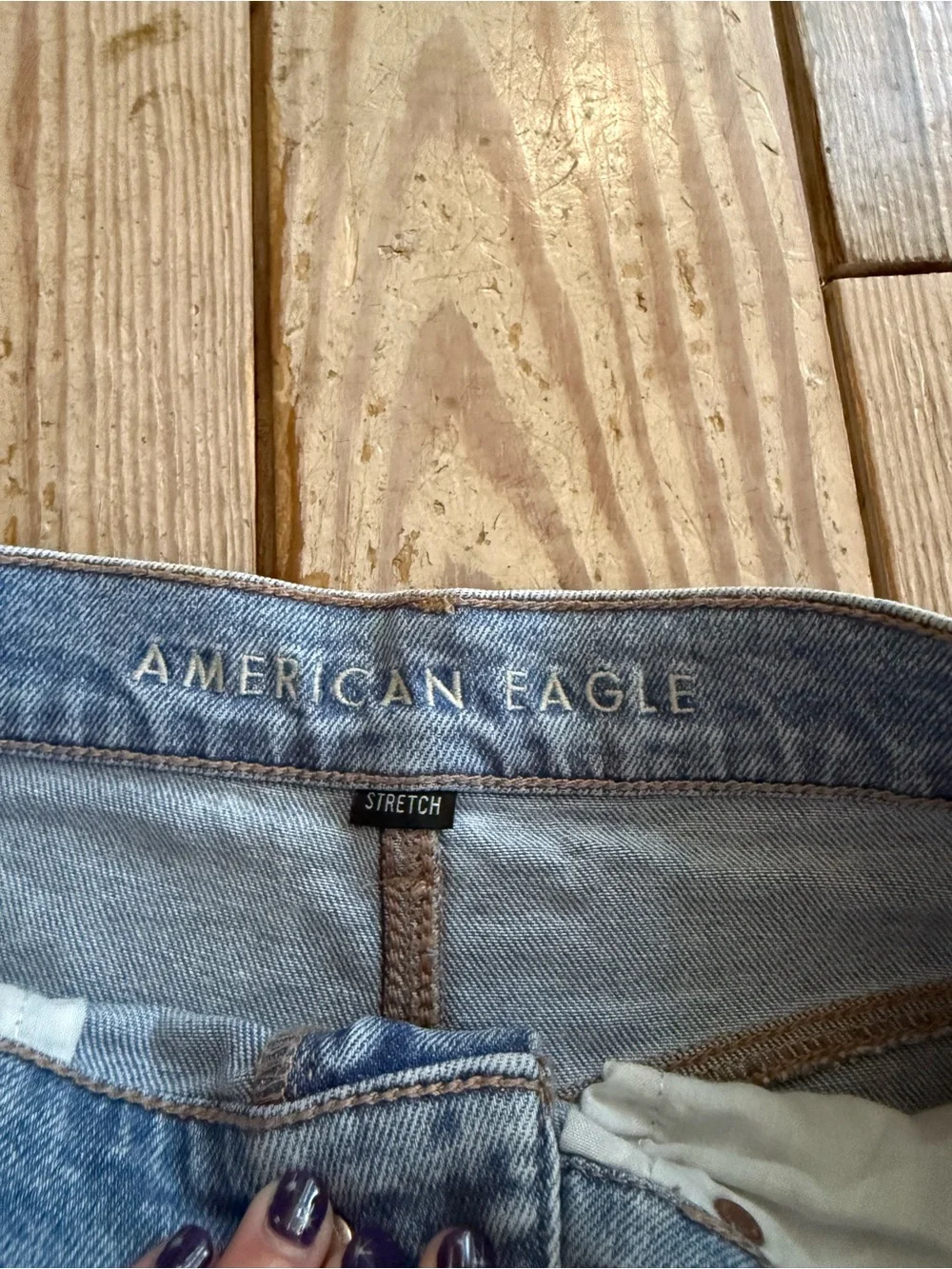 American Eagle Highest Rise 90s Boyfriend Short size 8 - Picture 2 of 5